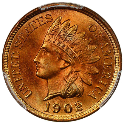 1902 1C PCGS MS67+RD ex: D.L. Hansen