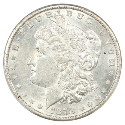 1878-CC $1 PCGS AU55 - Morgan Dollar - Popular First-Year Carson City Morgan