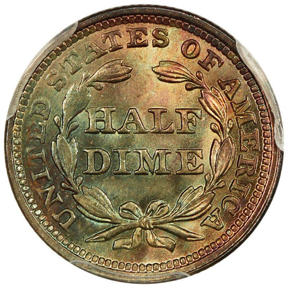 1859 H10C PCGS MS67+ ex: D.L. Hansen