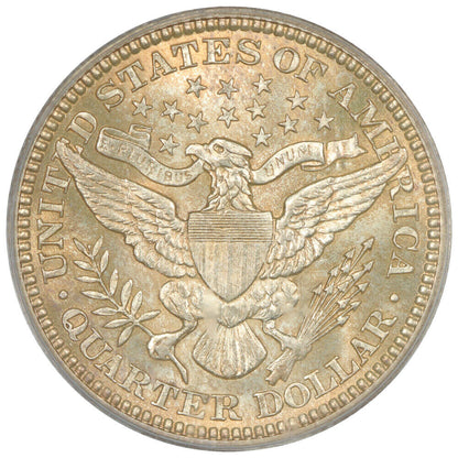 1915 25C PCGS MS65 - Barber Quarter