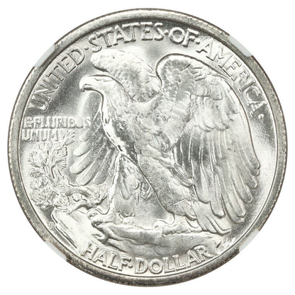 1946-S 50C NGC MS66 - Walking Liberty Half Dollar