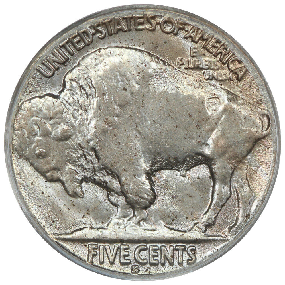 1929-S 5C PCGS MS64 - Buffalo Nickel