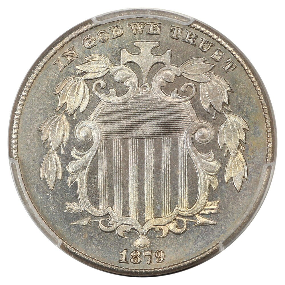 1879 5C PCGS PR66+ - Shield Nickel