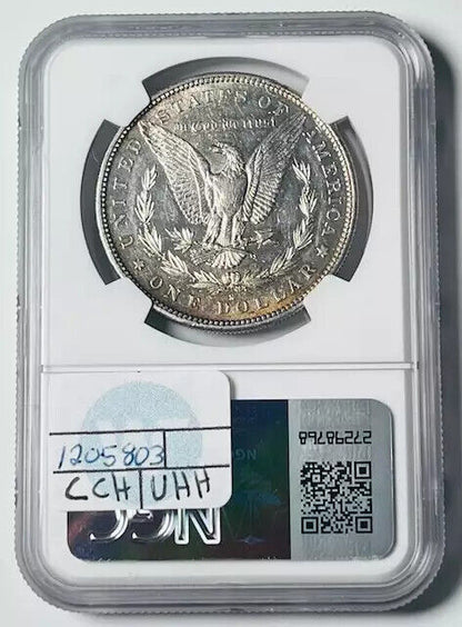 1884 S Morgan Silver Dollar NGC AU-55