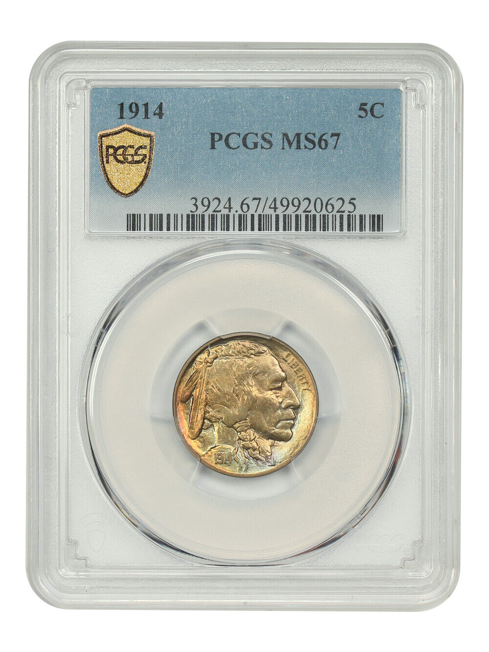 1914 5C PCGS MS67 - Buffalo Nickel