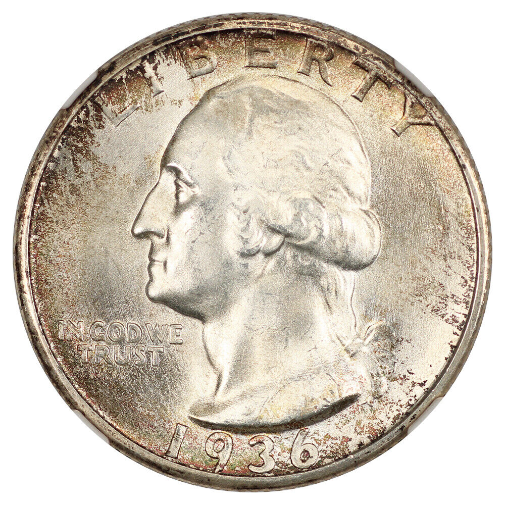 1936 25C NGC MS67