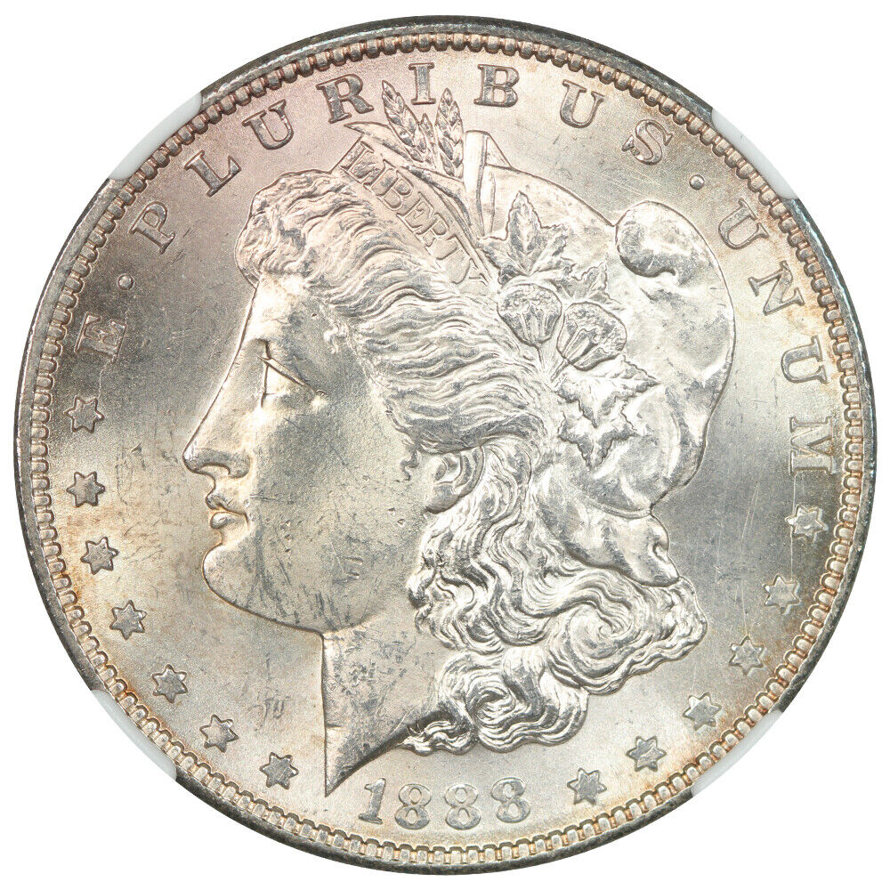 1888-S $1 NGC MS64 - Morgan Dollar