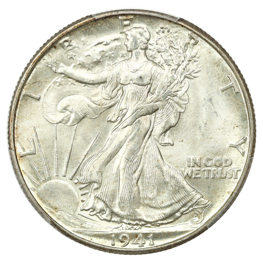 1941-D 50C PCGS MS66 - Walking Liberty Half Dollar