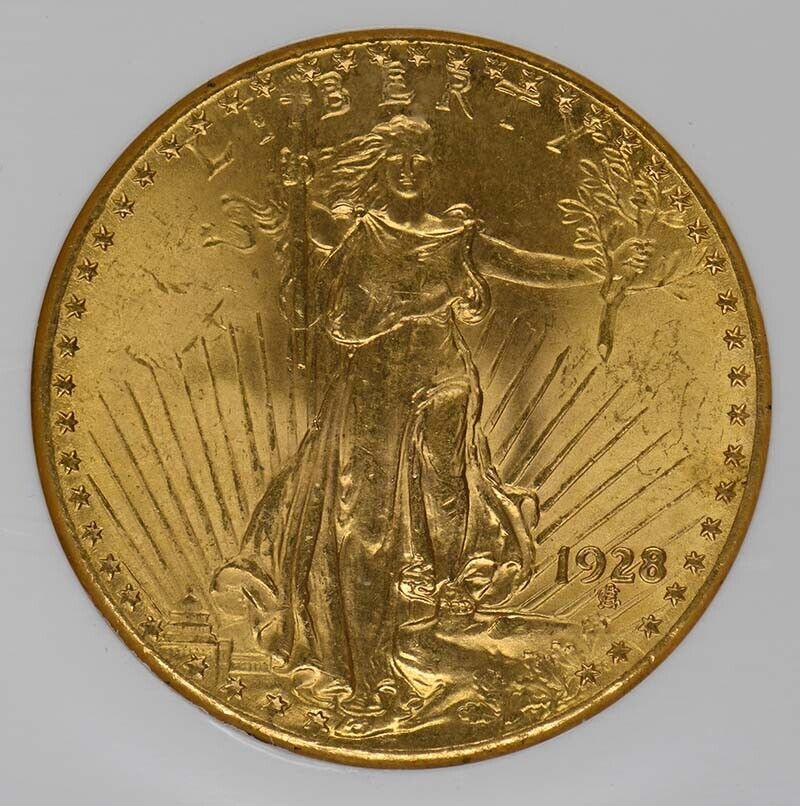 1928 Saint-Gaudens $20 NGC MS64