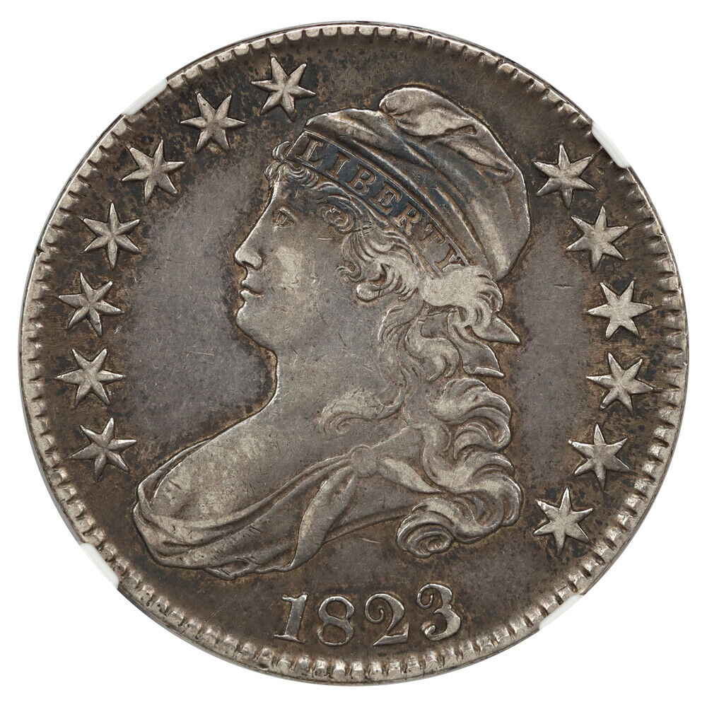 1823 50C NGC XF45 - Capped Bust Half Dollar