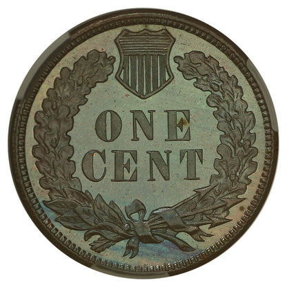 1886 1C CACG PR67+BN (Type 1)  ex: D.L. Hansen/Larry Shepherd - Indian Cent