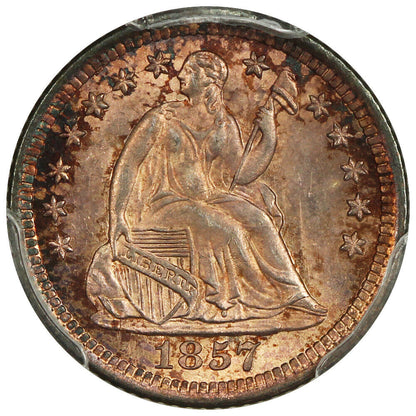 1857-O H10C PCGS MS66 ex: D.L. Hansen