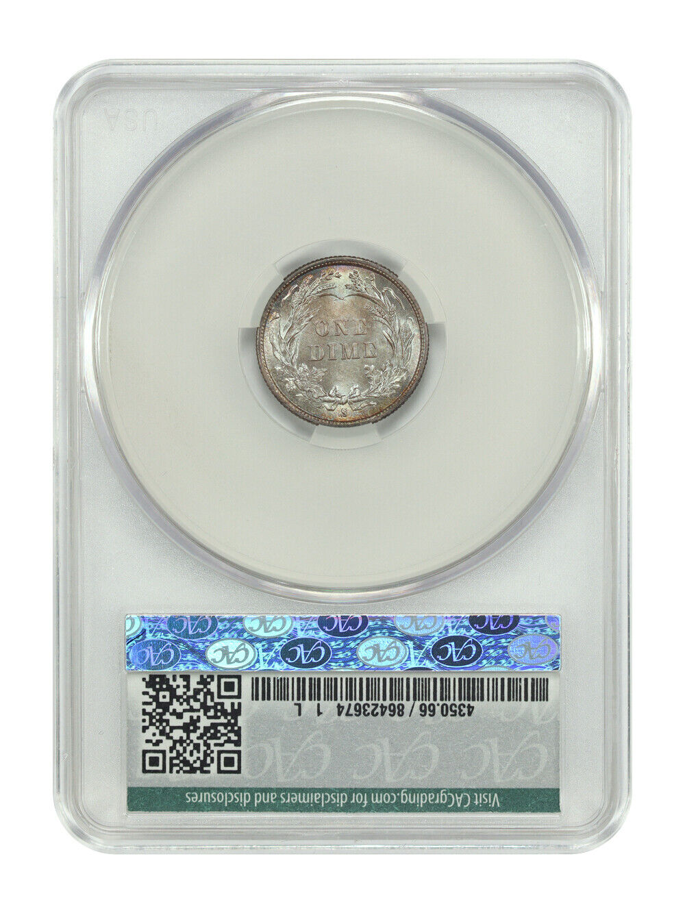 1893-S 10C CACG MS66 ex: D.L. Hansen - Barber Dime