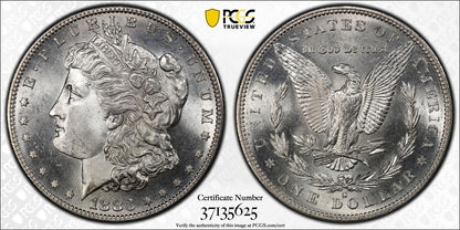 1883-S $1 Morgan Dollar PCGS MS64+ (CAC)