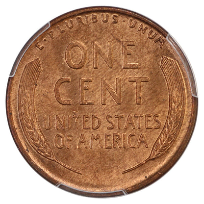 1913-D 1C PCGS MS64RB - Lincoln Cent (Wheat Reverse) - Slightly Better D-Mint