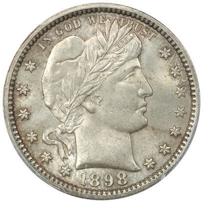 1898 25C CACG MS63 - Barber Quarter