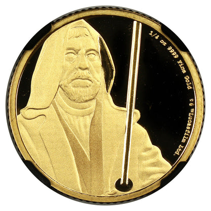 Niue: 2017 Star Wars Obi-Wan Kenobi G$25 NGC Gem Proof (One of First 75 Struck)