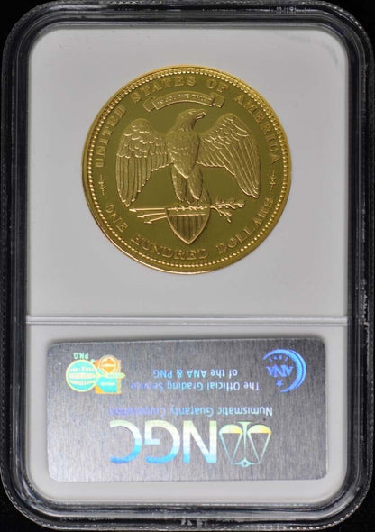 2005 $100 Gold Union George T Morgan 1oz Pure Gold NGC