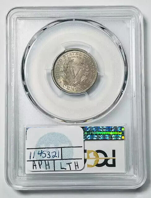 1887 P Liberty Head Nickel PCGS MS-63