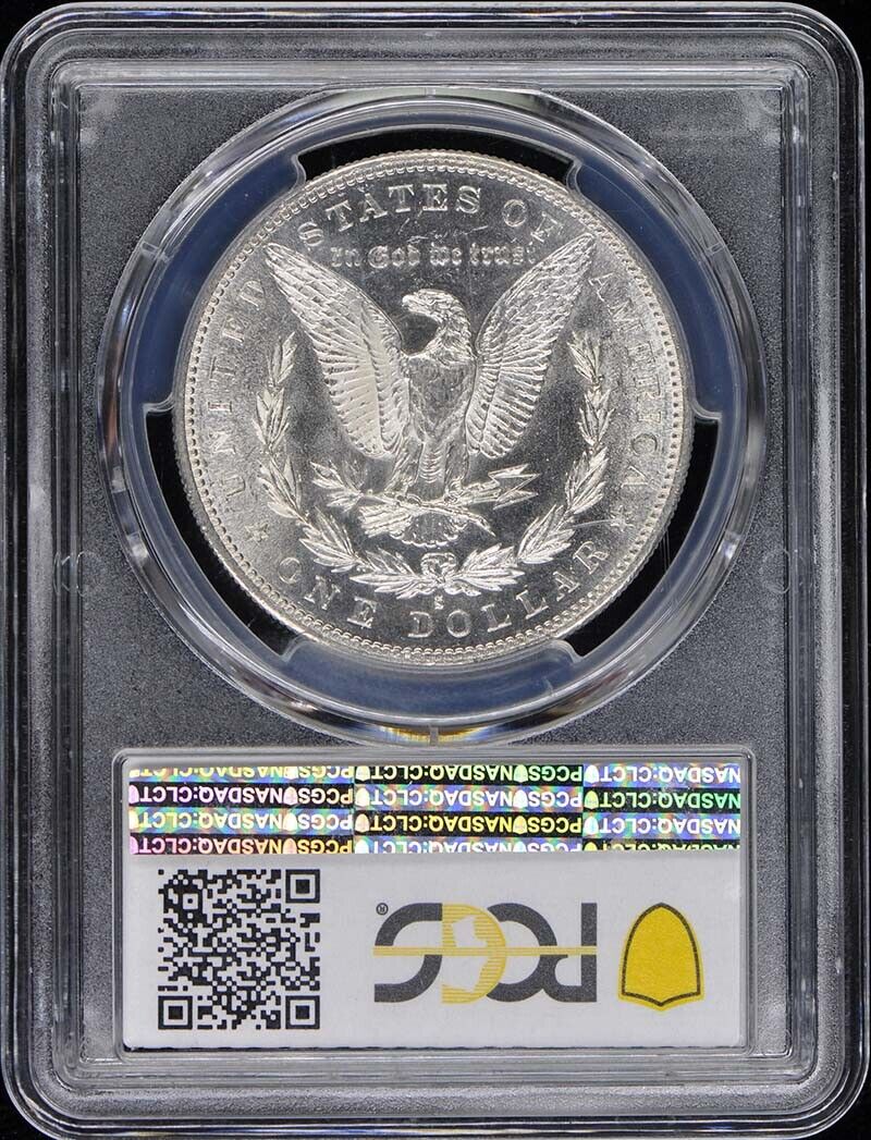 1883-S $1 Morgan Dollar PCGS MS64+ (CAC)