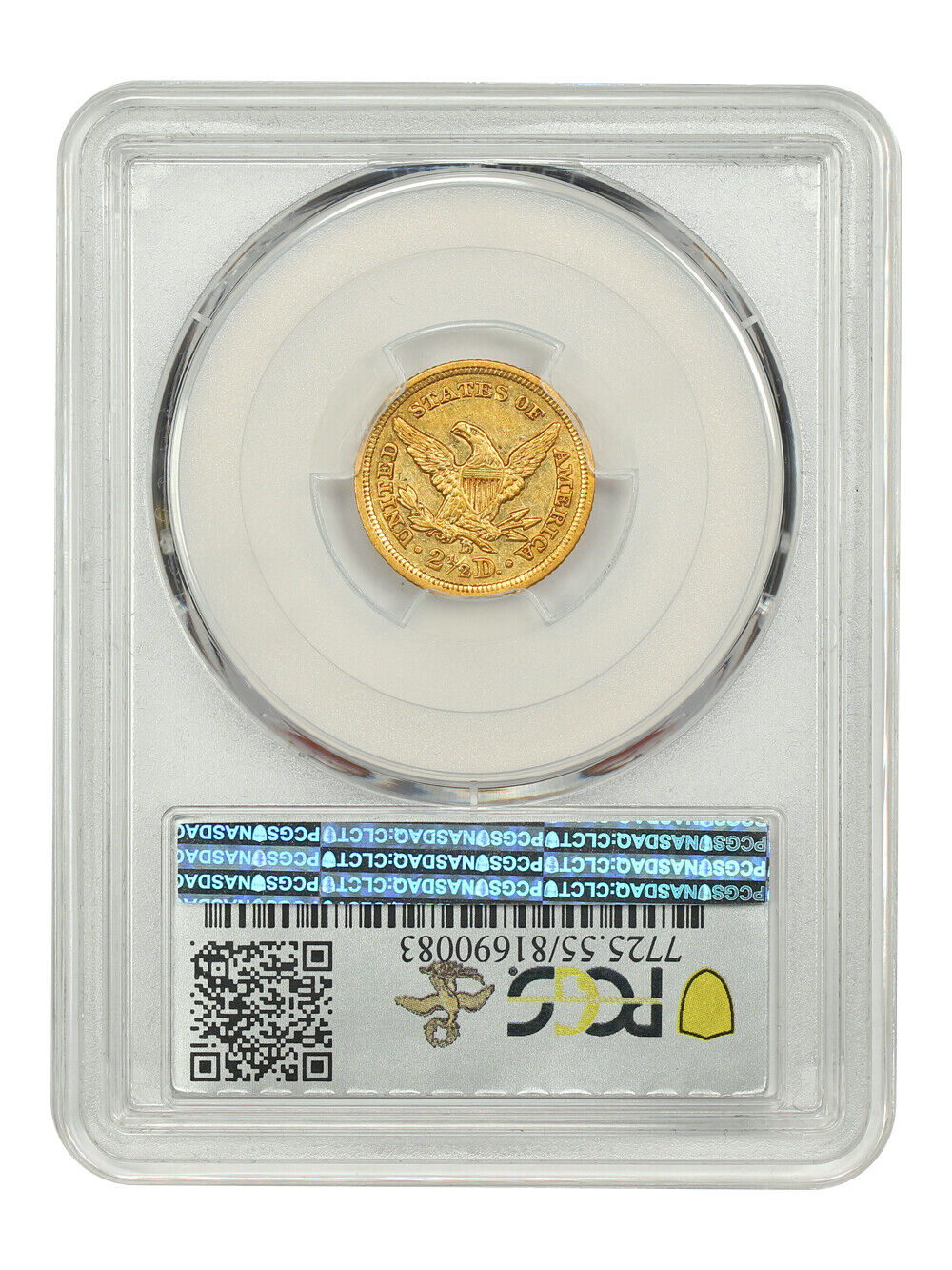 1842-D $2.50 PCGS AU55 ex: D.L. Hansen - Liberty Head $2.5