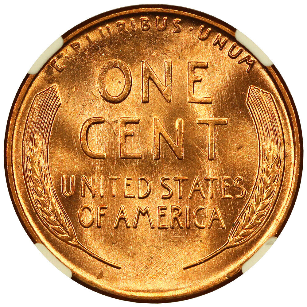 1958-D 1C NGC MS67RD