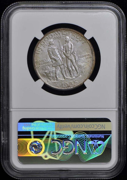 BOONE 1935 Silver Commemorative 50C NGC MS68