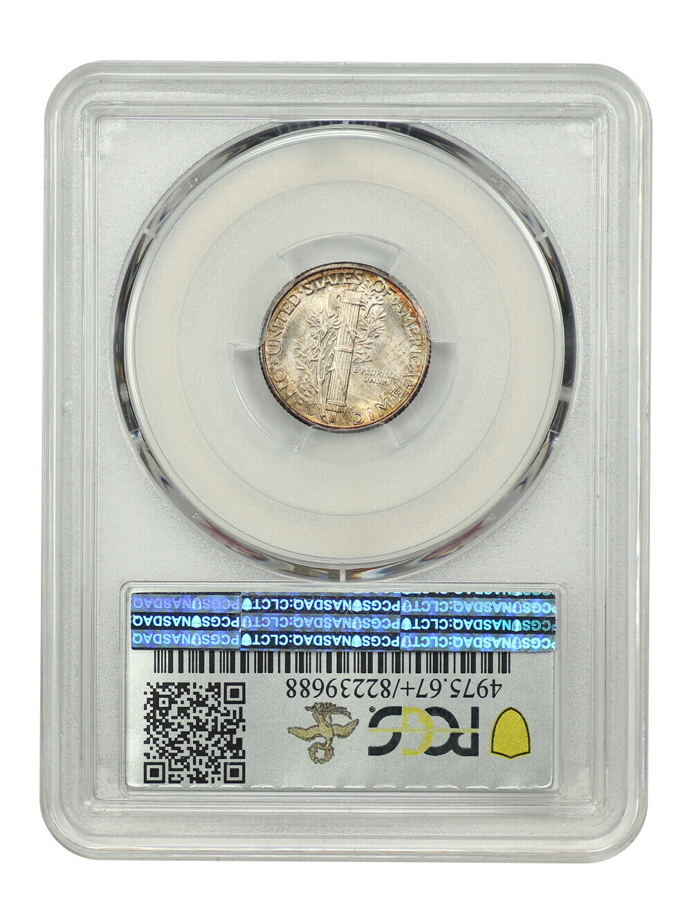 1929-D 10C PCGS MS67+FB ex: D.L. Hansen