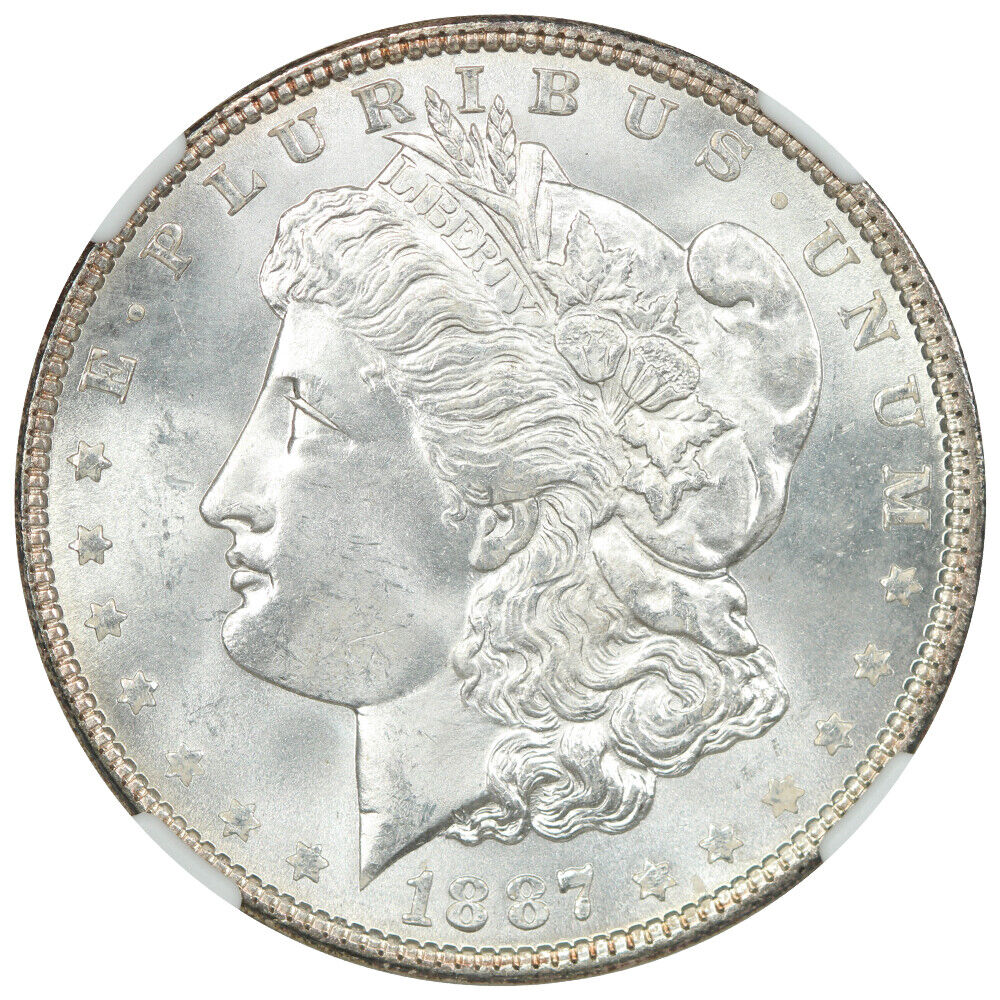 1887 $1 NGC MS67 - Morgan Dollar