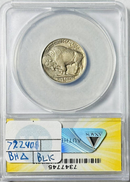 1916 D Buffalo Nickel ANACS AU-55