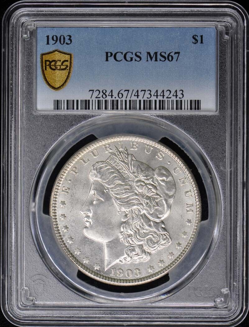 1903 $1 Morgan Dollar PCGS MS67