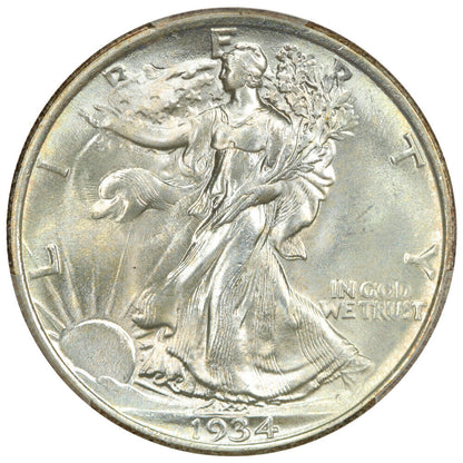 1934 50C PCGS MS66 - Walking Liberty Half Dollar