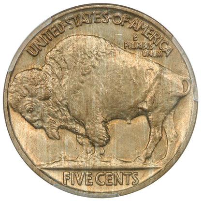 1914 5C PCGS MS64 - Buffalo Nickel