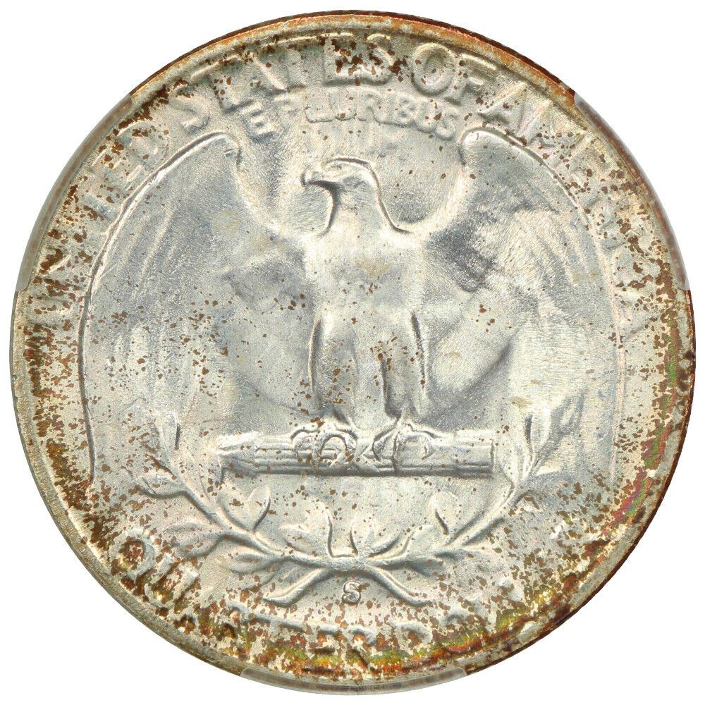 1953-S 25C CACG MS67+ ex: D.L. Hansen - Washington Quarter - Fantastic Gem