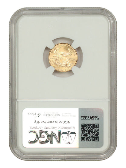 1996 $5 Gold Eagle NGC MS70 - $5 Gold Eagles