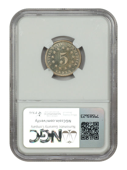 1873 5C NGC PR66CAM (Closed 3) - Shield Nickel