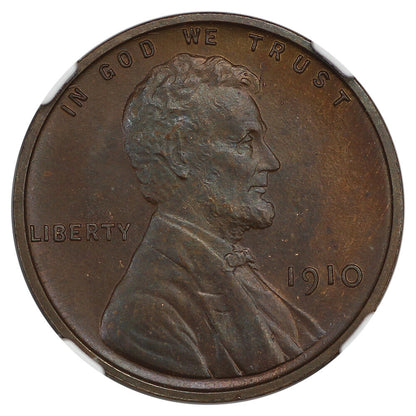 1910 1C NGC PR65BN - Lincoln Cent (Wheat Reverse)