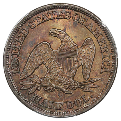 1854-O 50c PCGS MS66 (Arrows) ex: D.L. Hansen