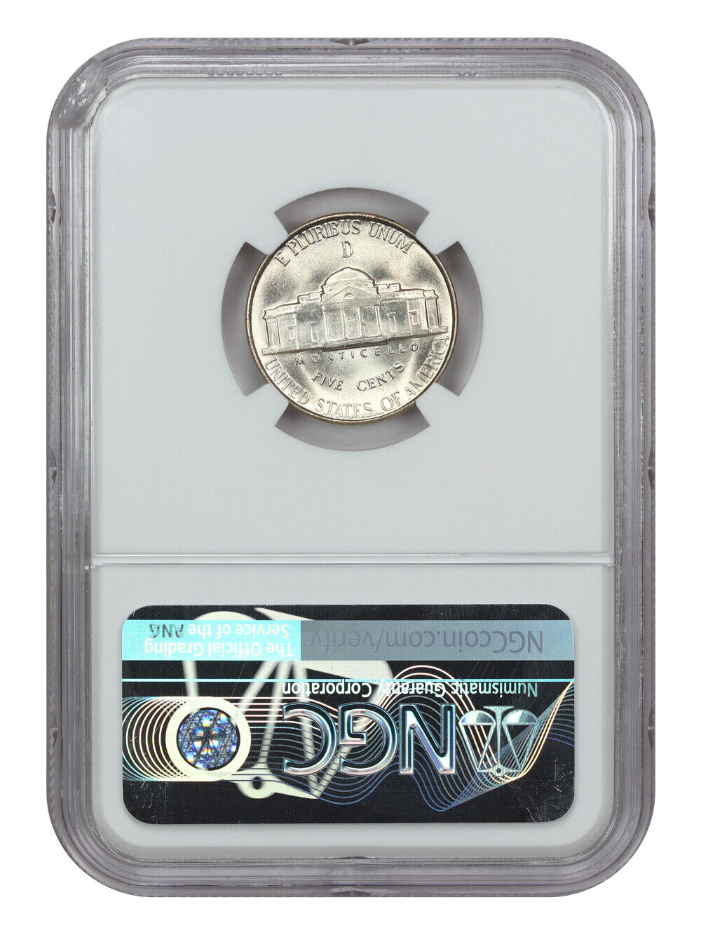 1945-D 5C NGC MS66 5FS - Jefferson Nickel