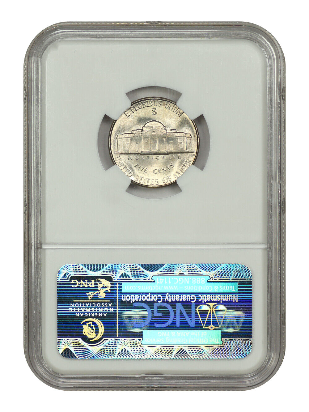 1945-S 5C NGC MS67 - Jefferson Nickel