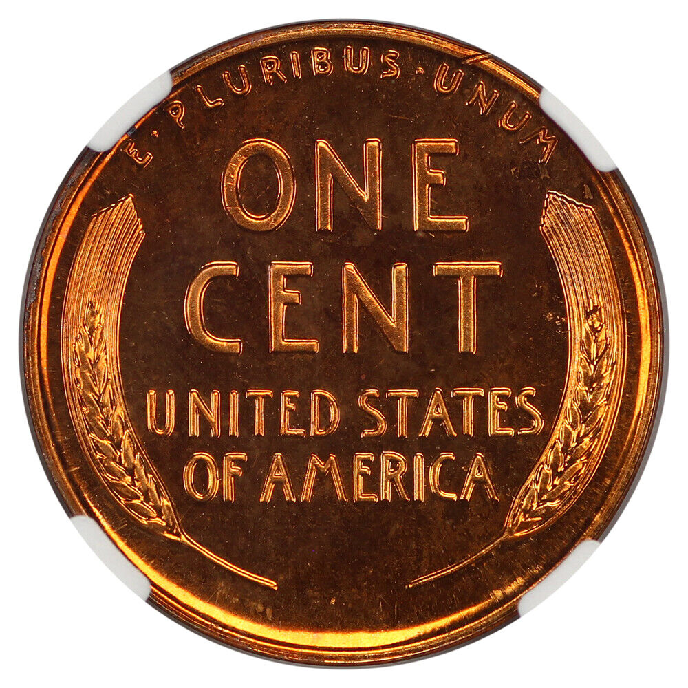 1940 1C NGC/CAC PR67RD - Lincoln Cent (Wheat Reverse)