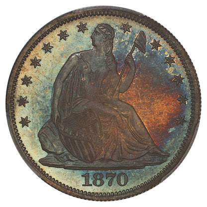 1870 50C PCGS PR66 ex: D.L. Hansen/Chrismor