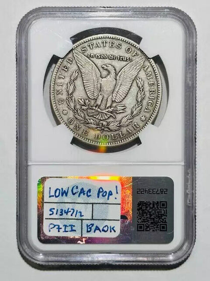 1895 S Morgan Silver Dollar NGC VF-30 CAC LOW CAC POPULATION!