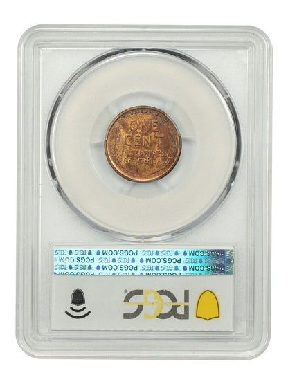 1911-S 1C PCGS/CAC MS66RB - Lincoln Cent (Wheat Reverse)