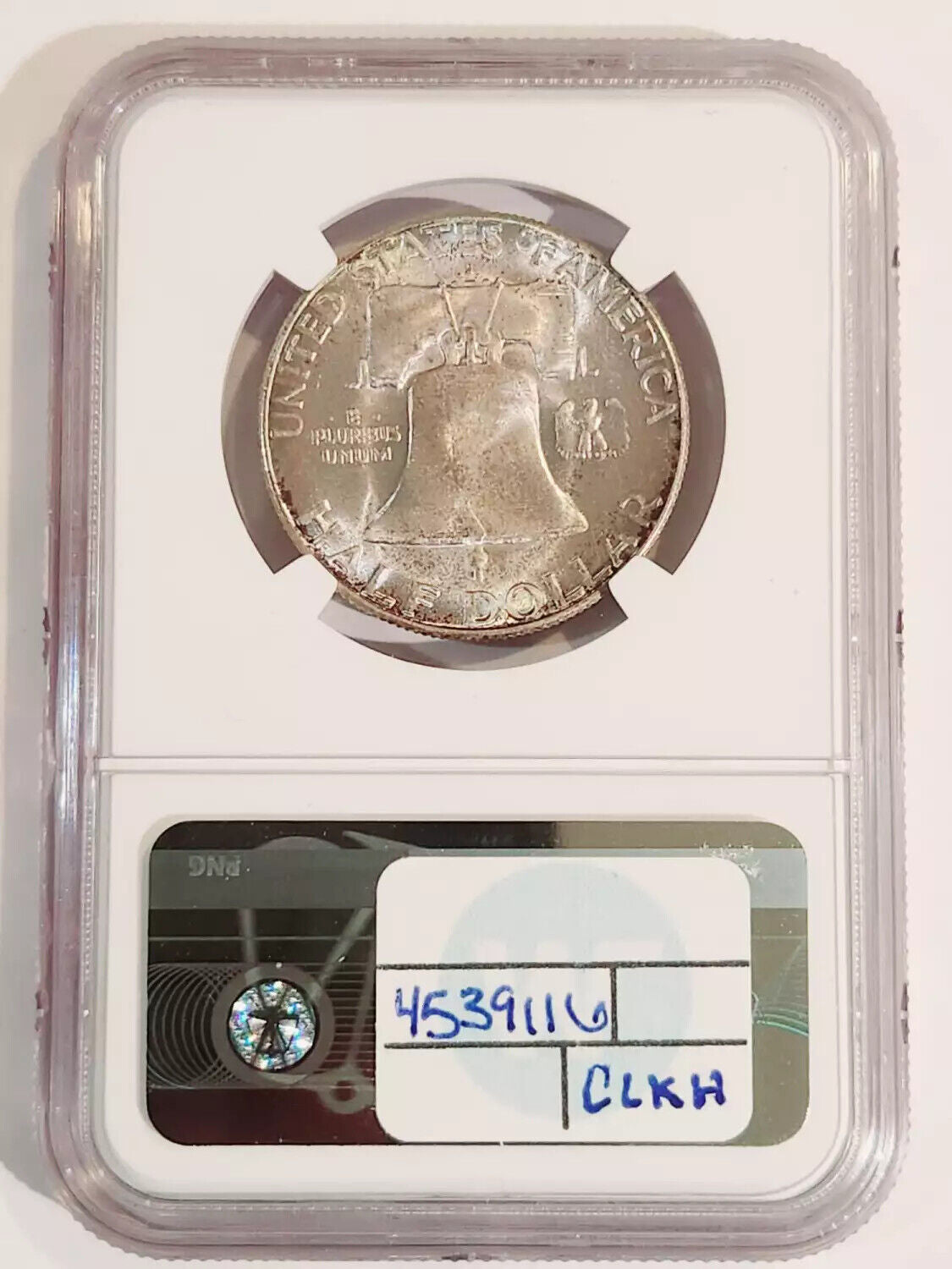 1951 S Franklin Half Dollar NGC MS-67+