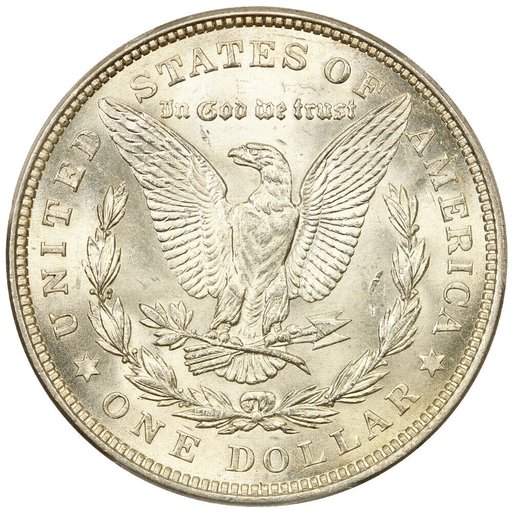 1921 Morgan $1 PCGS MS66+ ex: D.L. Hansen