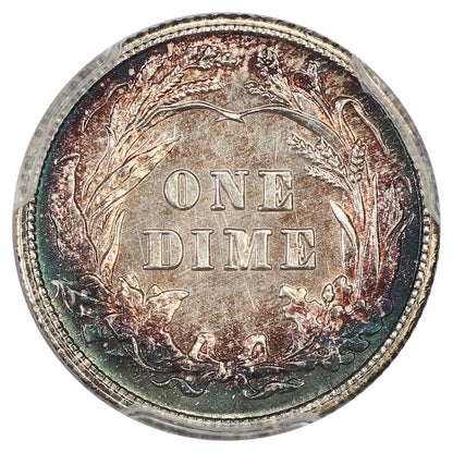 1904 10C PCGS MS66+ ex: D.L. Hansen