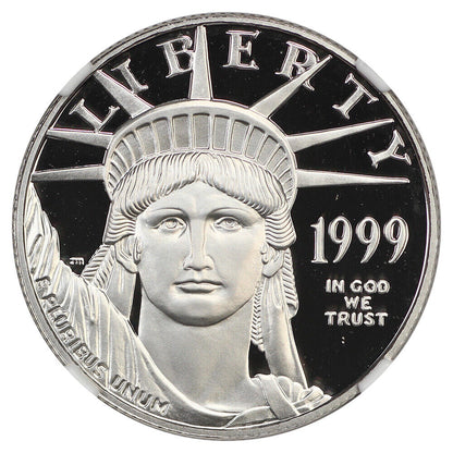 1999-W $50 Statue of Liberty NGC PR70DCAM - $50 Platinum Eagles