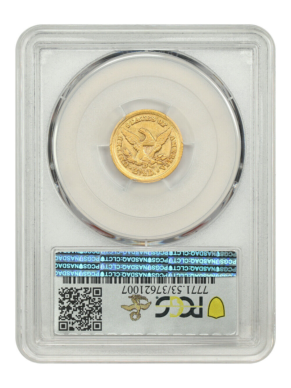 1854-D $2.50 PCGS AU53 ex: D.L. Hansen - Liberty Head $2.5