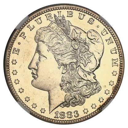 1883 $1 NGC PR63 - Morgan Dollar